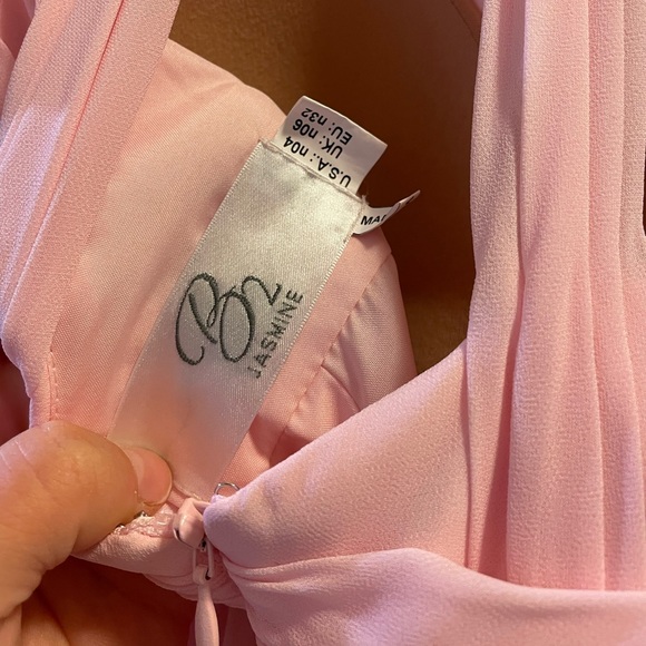 JASMINE Halter Neckline Long Bridesmaid/Prom Dress - Picture 3 of 6